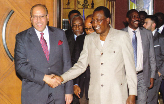 President Idriss Déby Itno of the Republic of Chad.