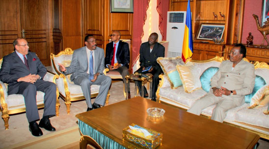 Meeting with President Idriss Déby Itno